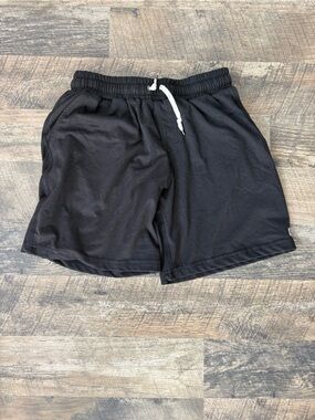 Rylee + Cru PlayxPlay Boys Black Athletic Drawstring Shorts